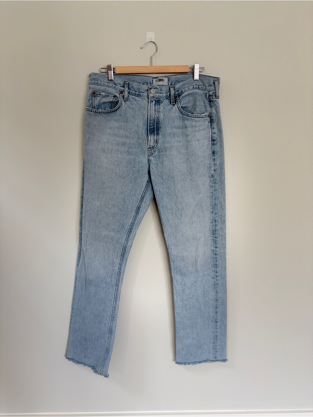 Agolde Cherie High Rise Straight Leg Jeans 31